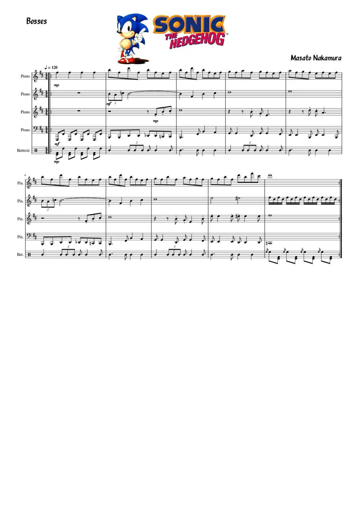 Sonic the Hedgehog - Bosses - Page 1