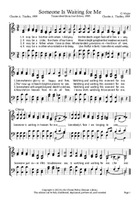 Someone is Waiting for Me