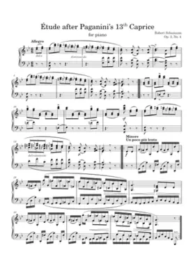 Etudes after Paganini Caprices Op.3