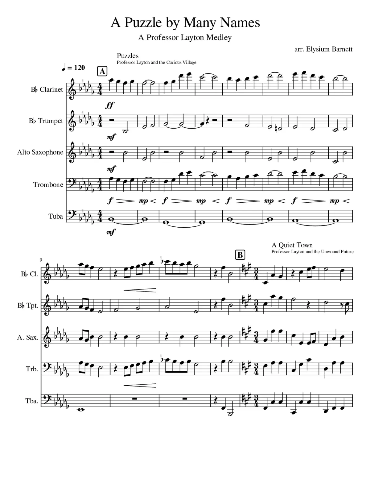 Professor Layton - Page 1