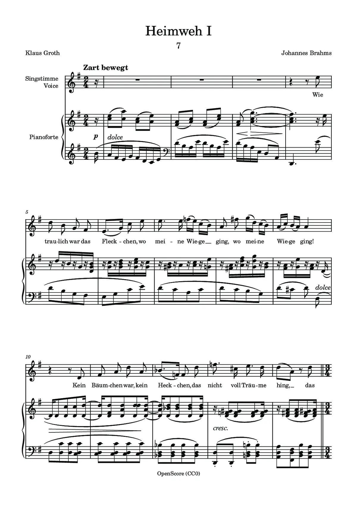 Heimweh I - Page 1