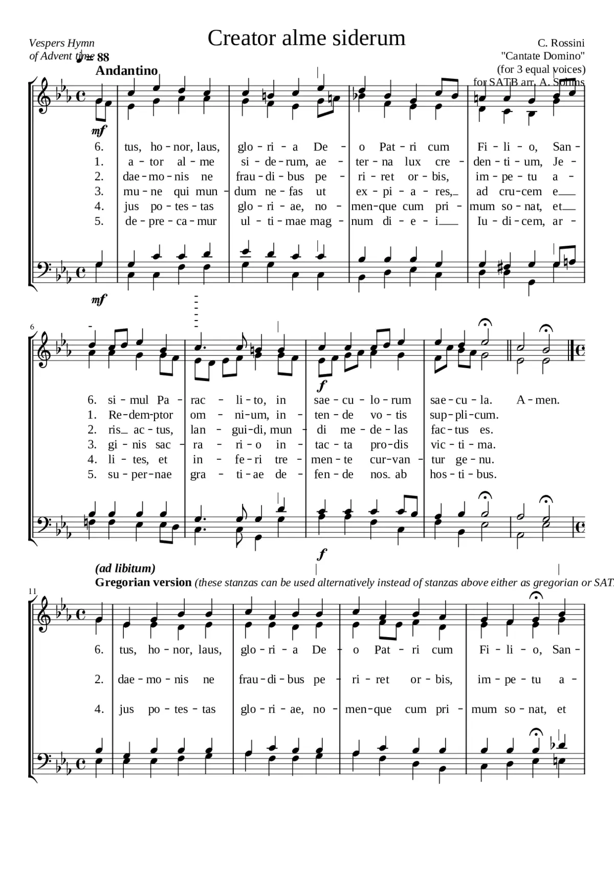 Creator alme siderum - Page 1