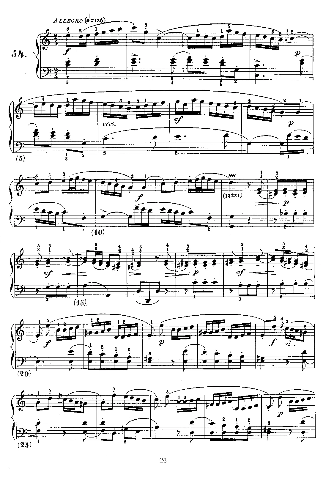 Keyboard Sonata in C major - Page 1