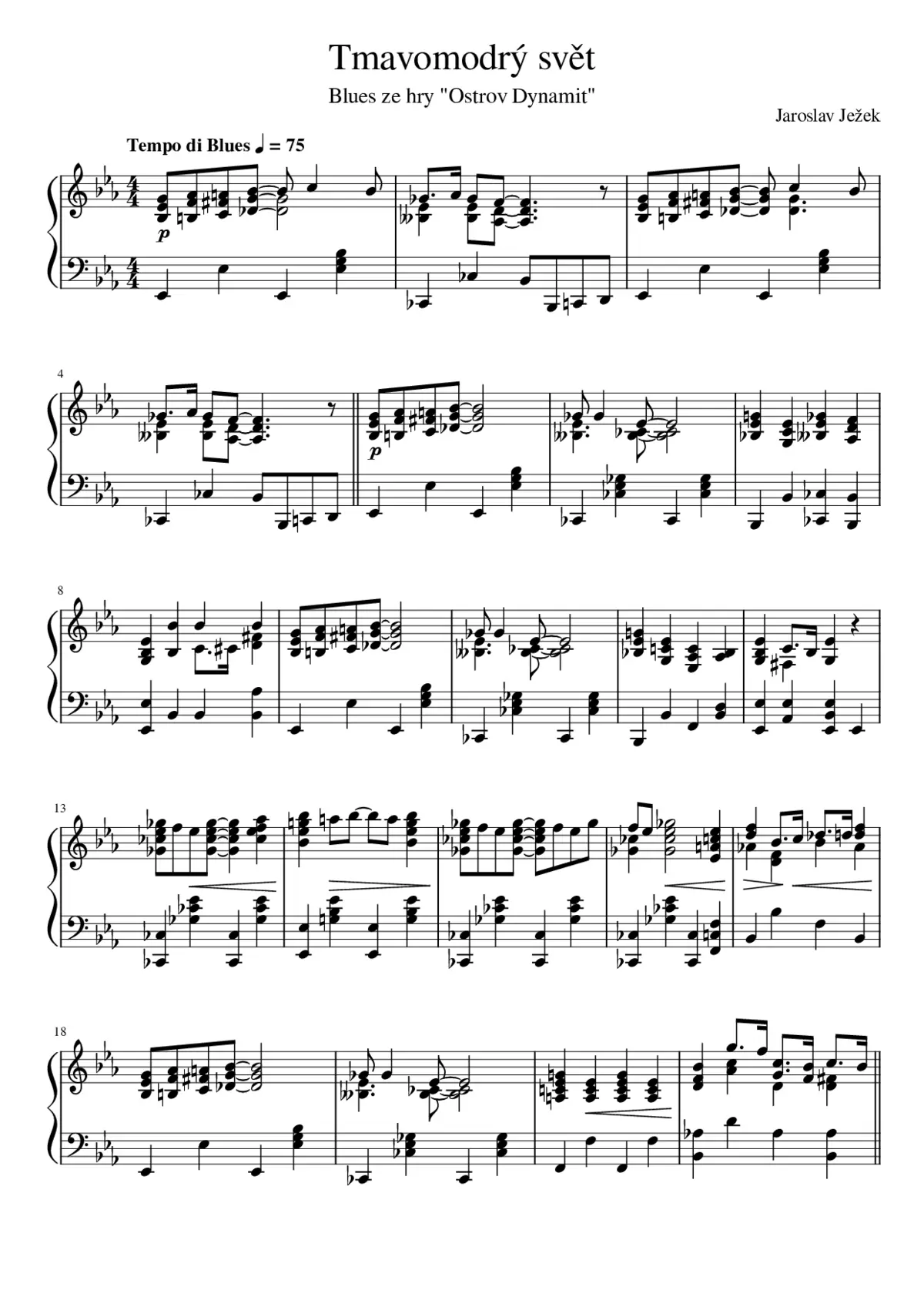 Tmavomodrý svÄt - Page 1