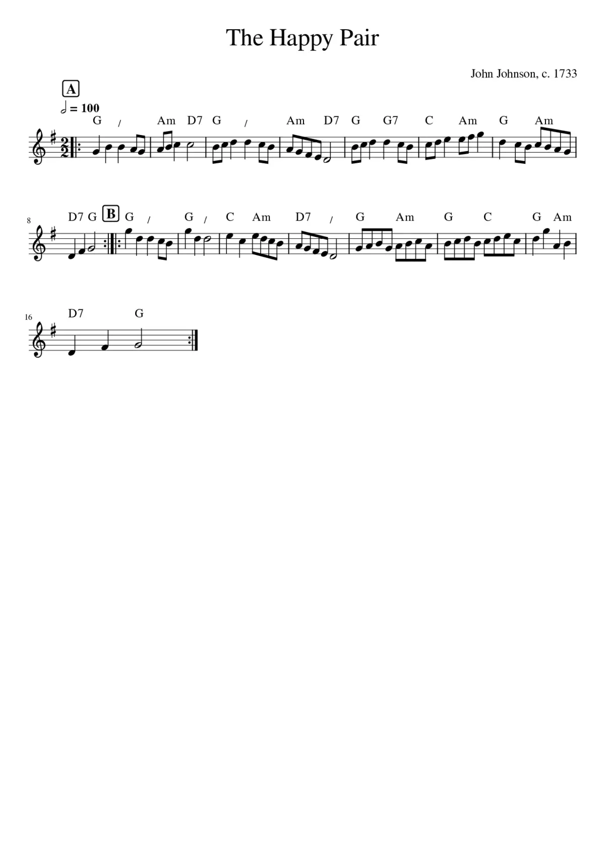 The Happy Pair - Page 1