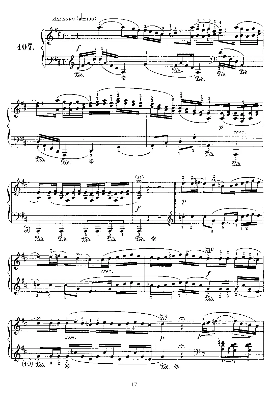 Keyboard Sonata in D major - Page 1
