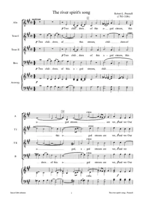 The river spirit's song