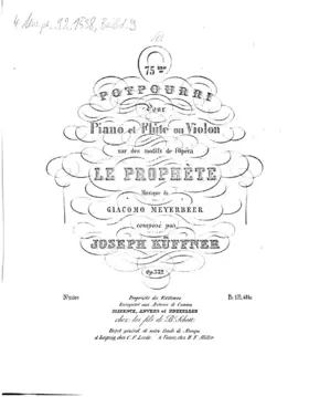 Potpourri for Flute or Violin and Piano No.75