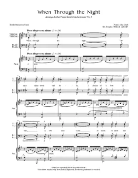 When through the night