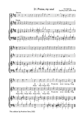 Praise, my soul