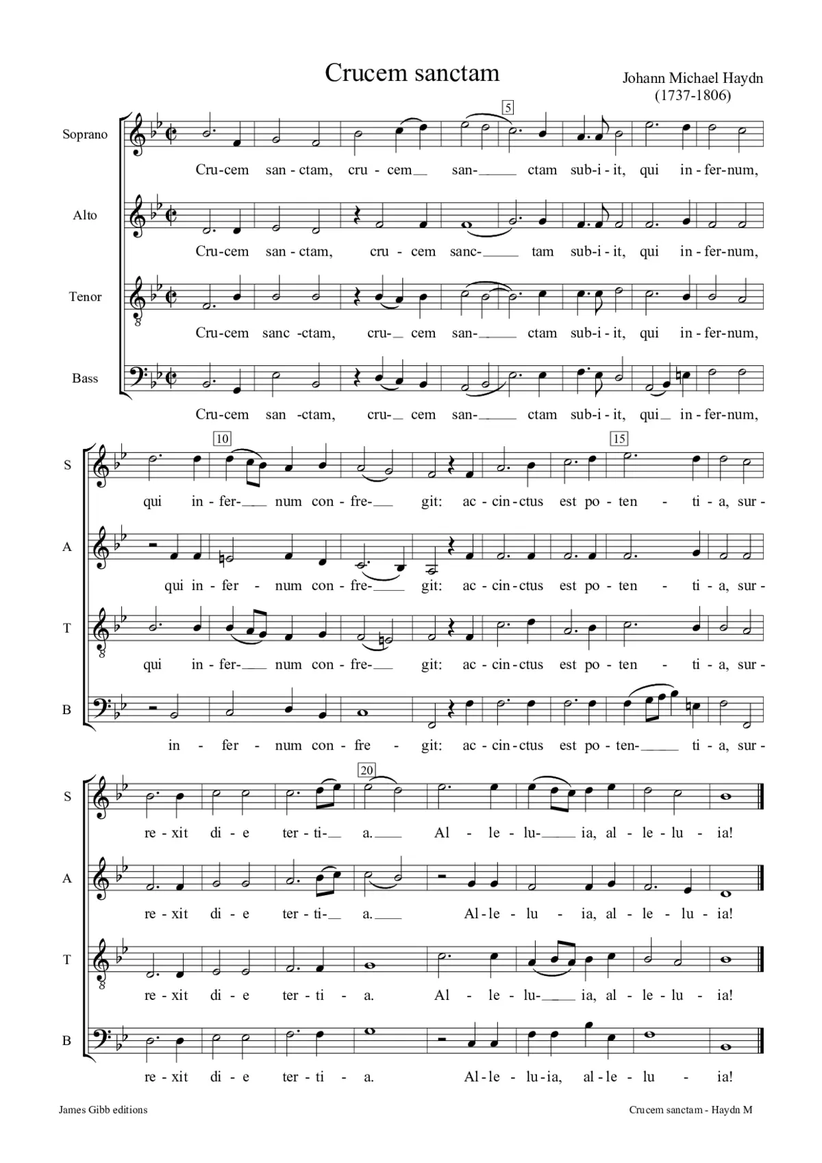 Crucem sanctam - Page 1