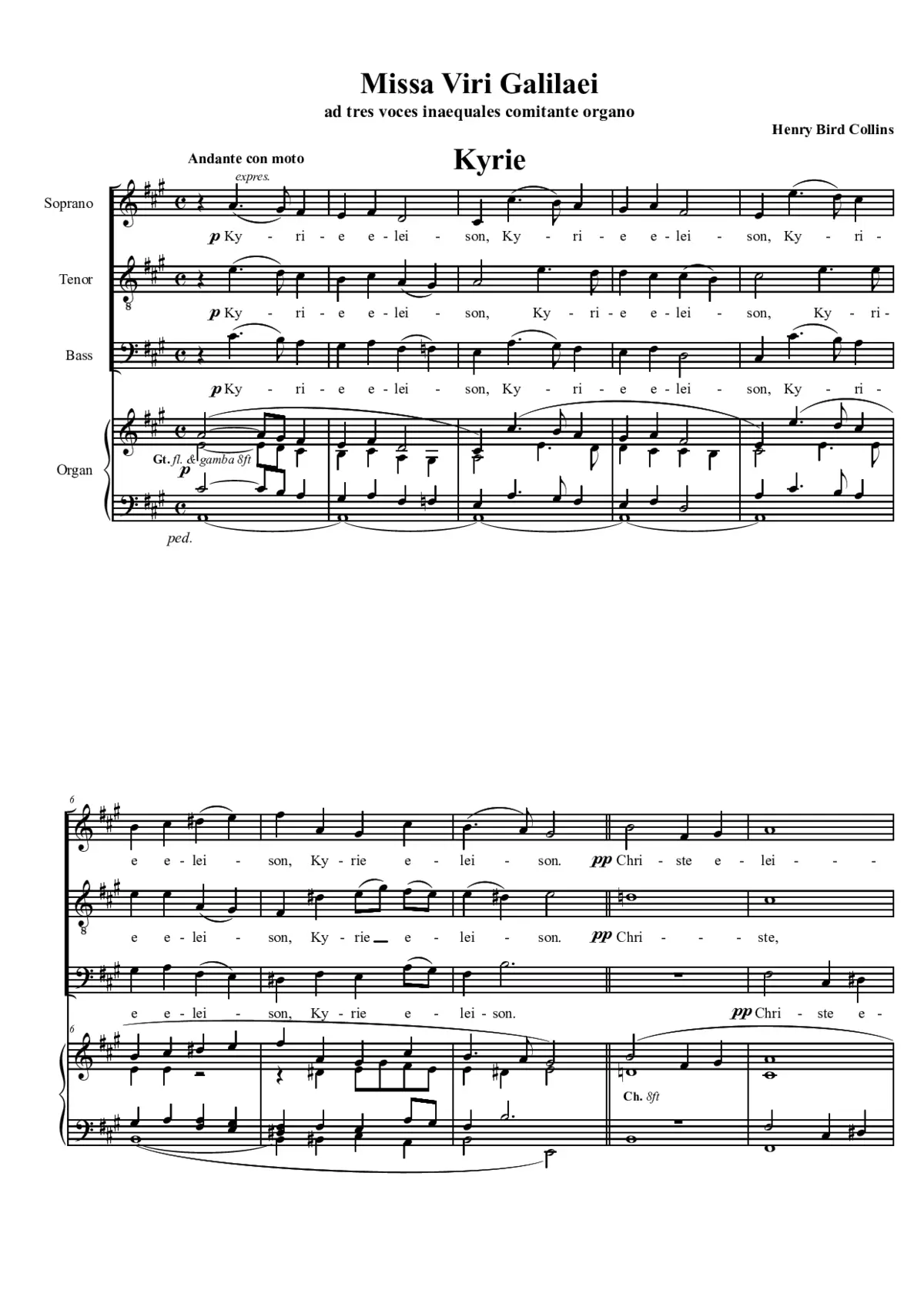 Missa Viri Galilaei - Page 1