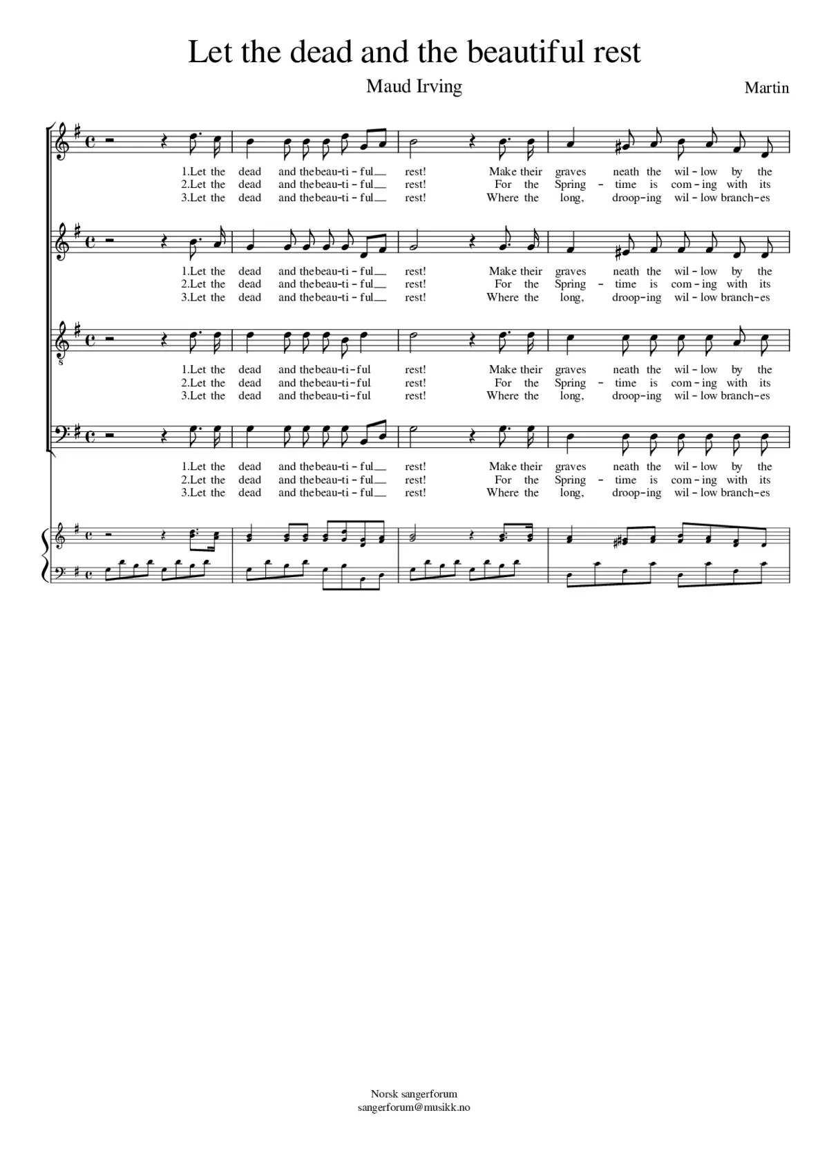 Maud Irving - Page 1