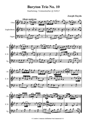 Baryton Trio in A major