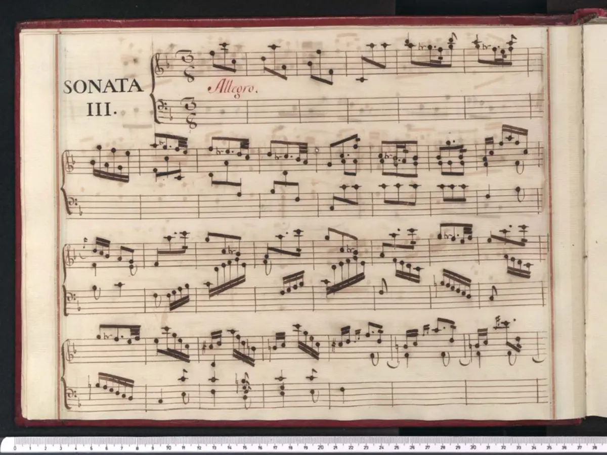 Keyboard Sonata in F major - Page 1