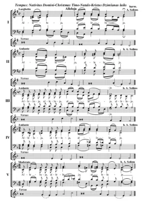 Nativitatis Alleluja (Andris Solims (harm.))