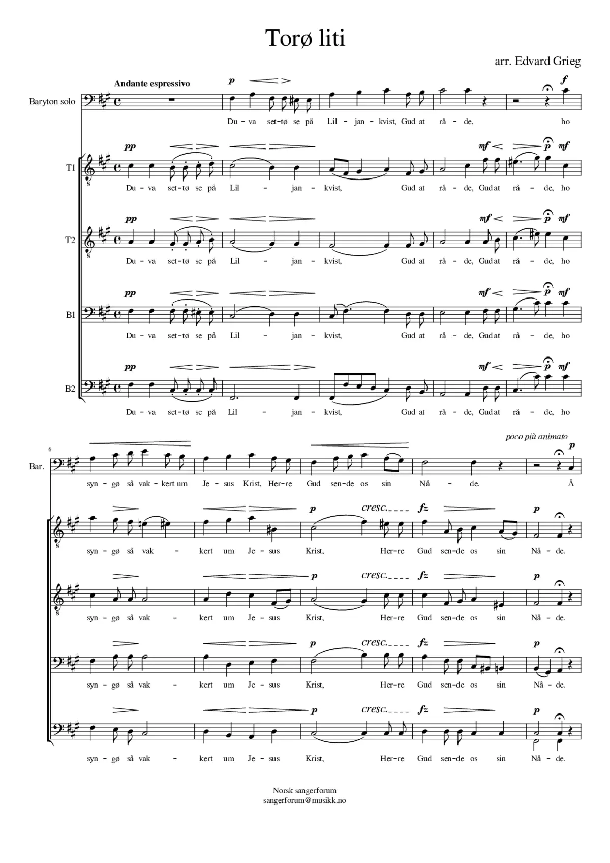 Torø liti - Page 1