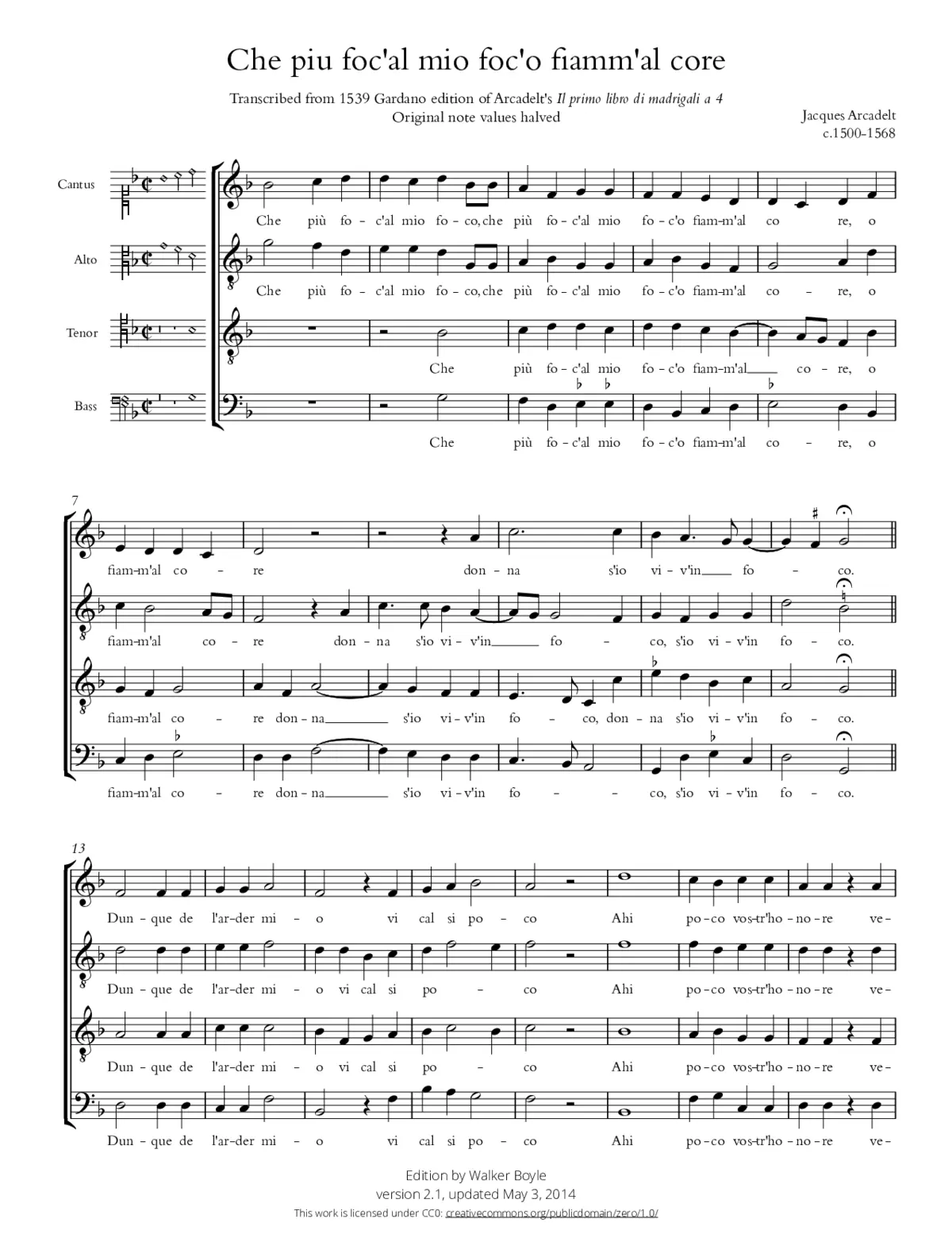 Che più foco - Page 1