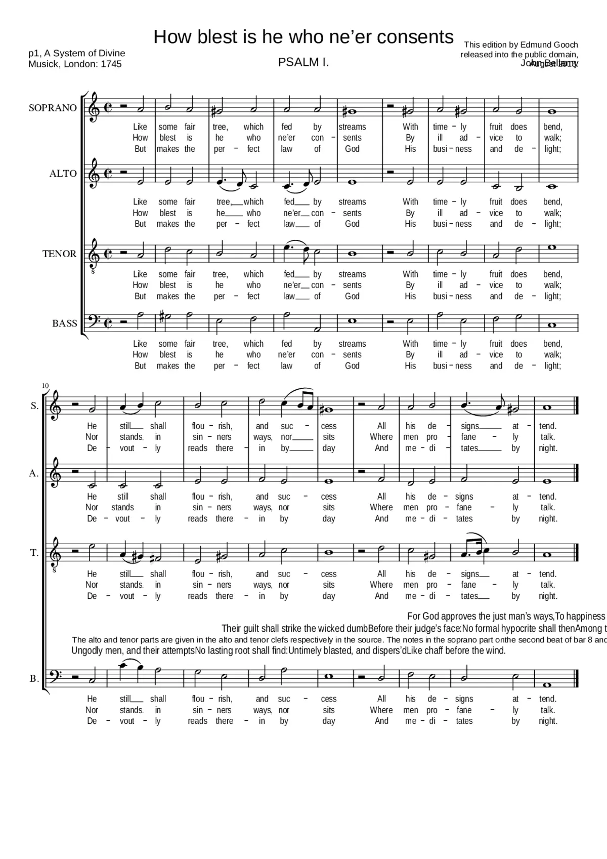 How blest is he who ne'er consents - Page 1