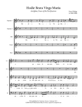 Hodie Beata Virgo