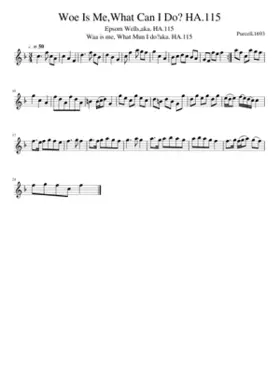 Woe Is MeWhat Can I Do? HA.115