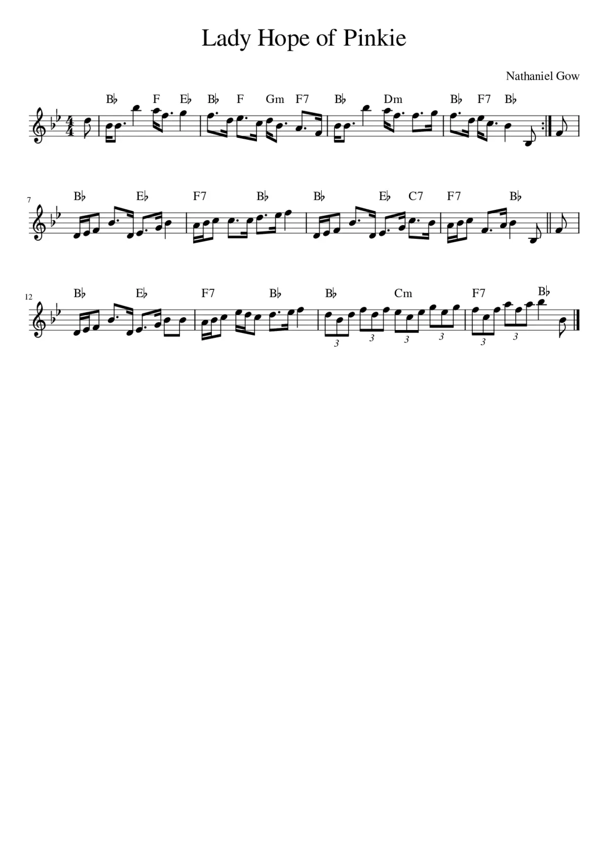 Lady Hope of Pinkie - Page 1