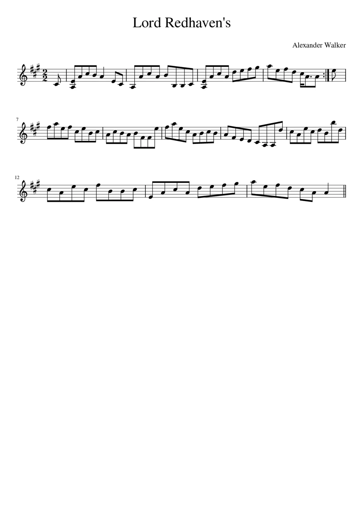 Lord Redhaven's - Page 1