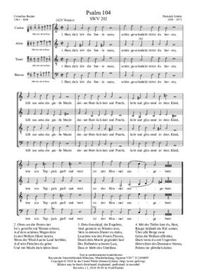Herr, dich lob die Seele mein, SWV 202