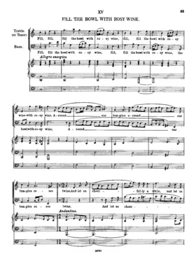 Fill the Bowl with Rosy Wine