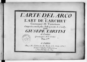 L'arte del arco; Variations on Gavotte from Corelli's Op.5, No.10