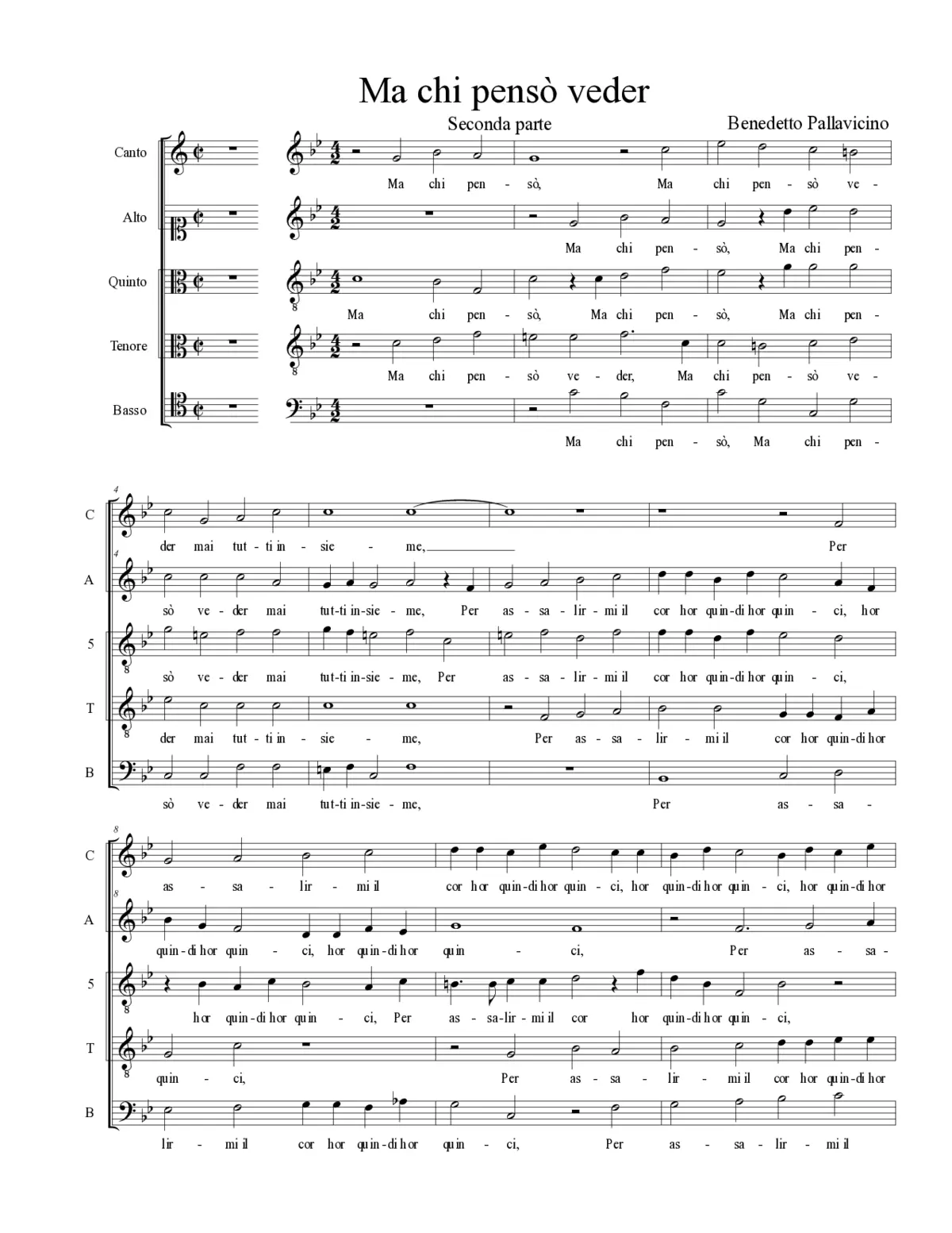 Ma chi pensò veder - Page 1