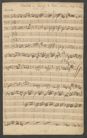 Harpsichord Concerto in F major