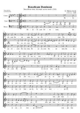 Benedicam Dominum