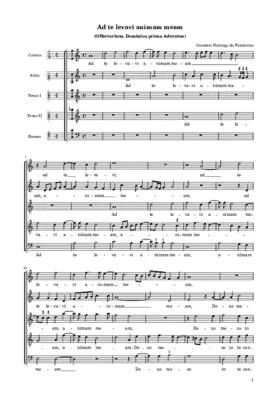 Ad te levavi animam meam