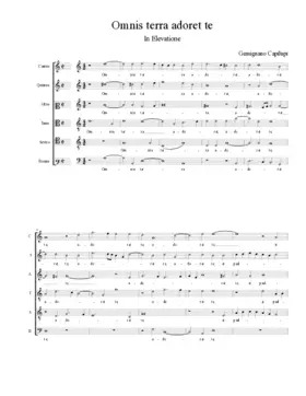Omnis terra adoret te