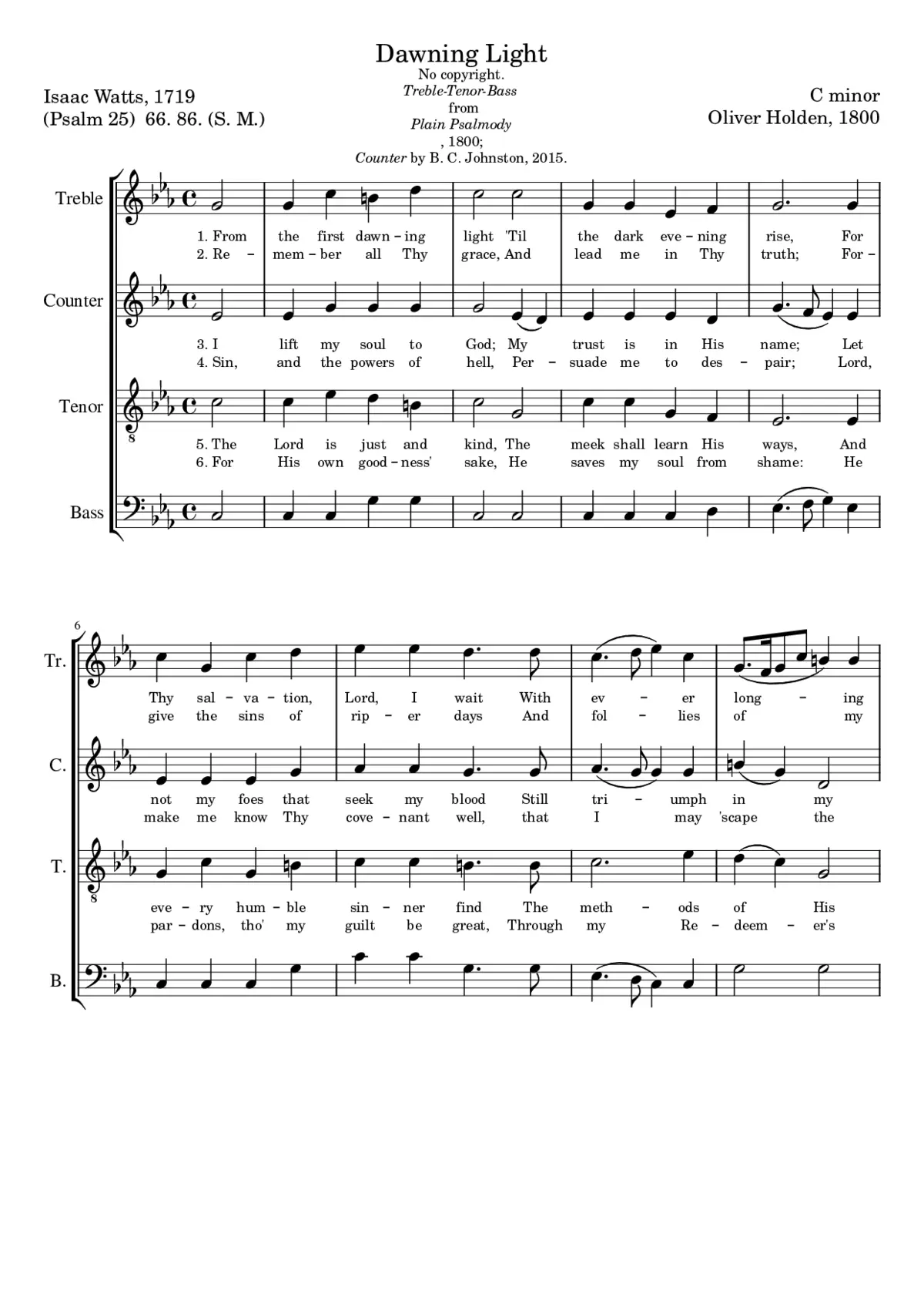 Dawning Light - Page 1