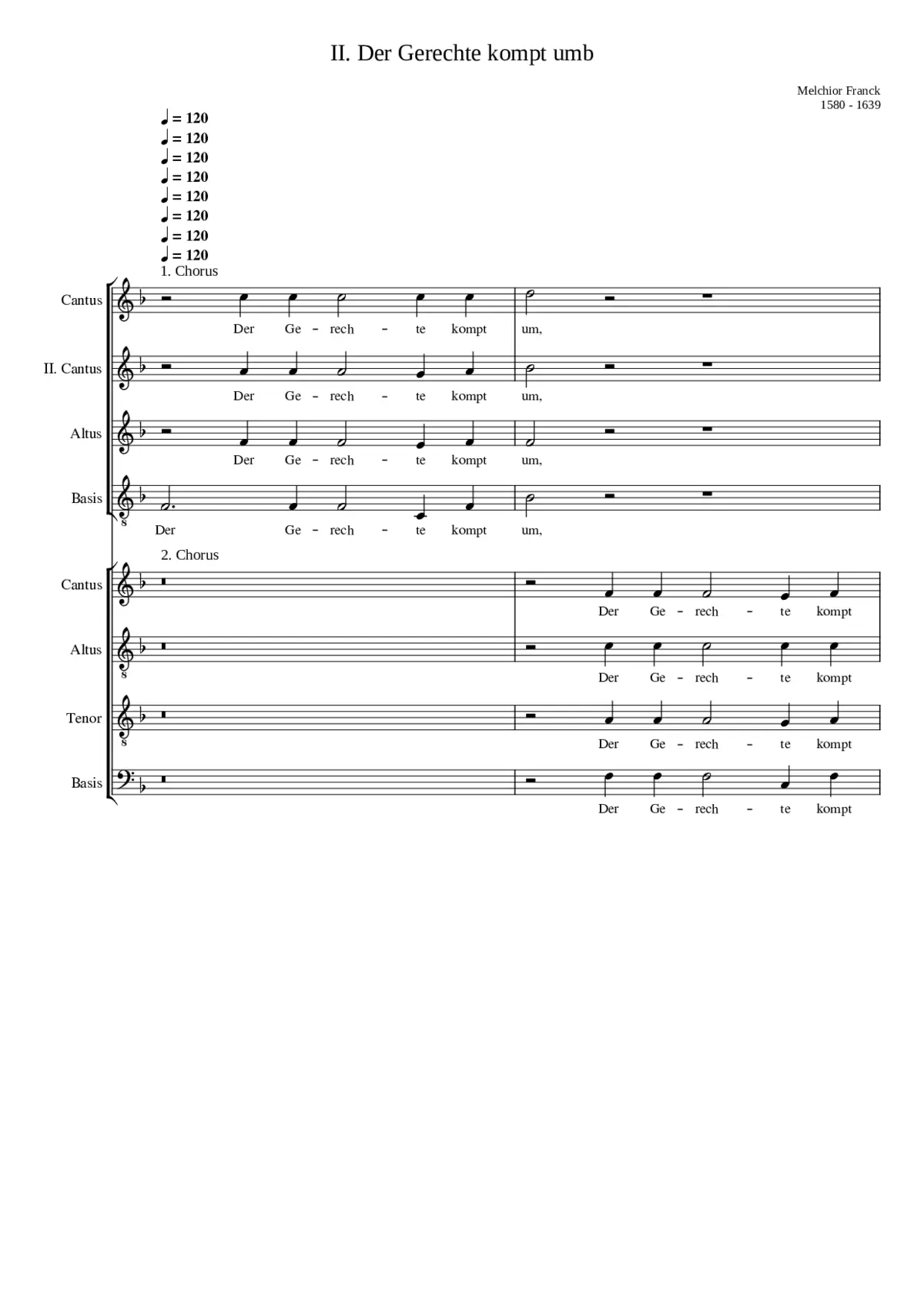 Der Gerechte kommt um - Page 1