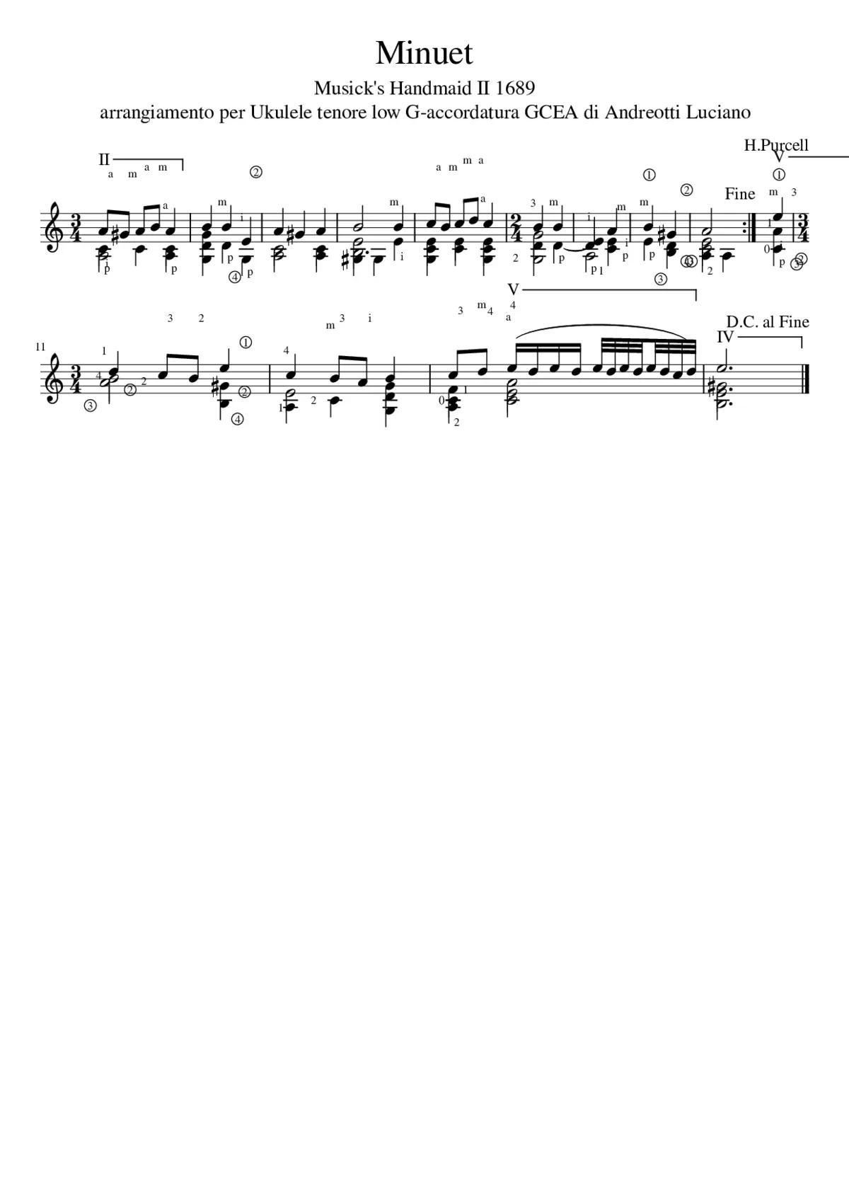 Minuet - Page 1