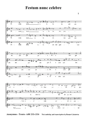 Festum nunc celebre II