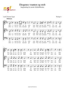 Diogenes vranten og stolt