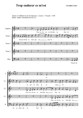 Trop endurer ce m'est