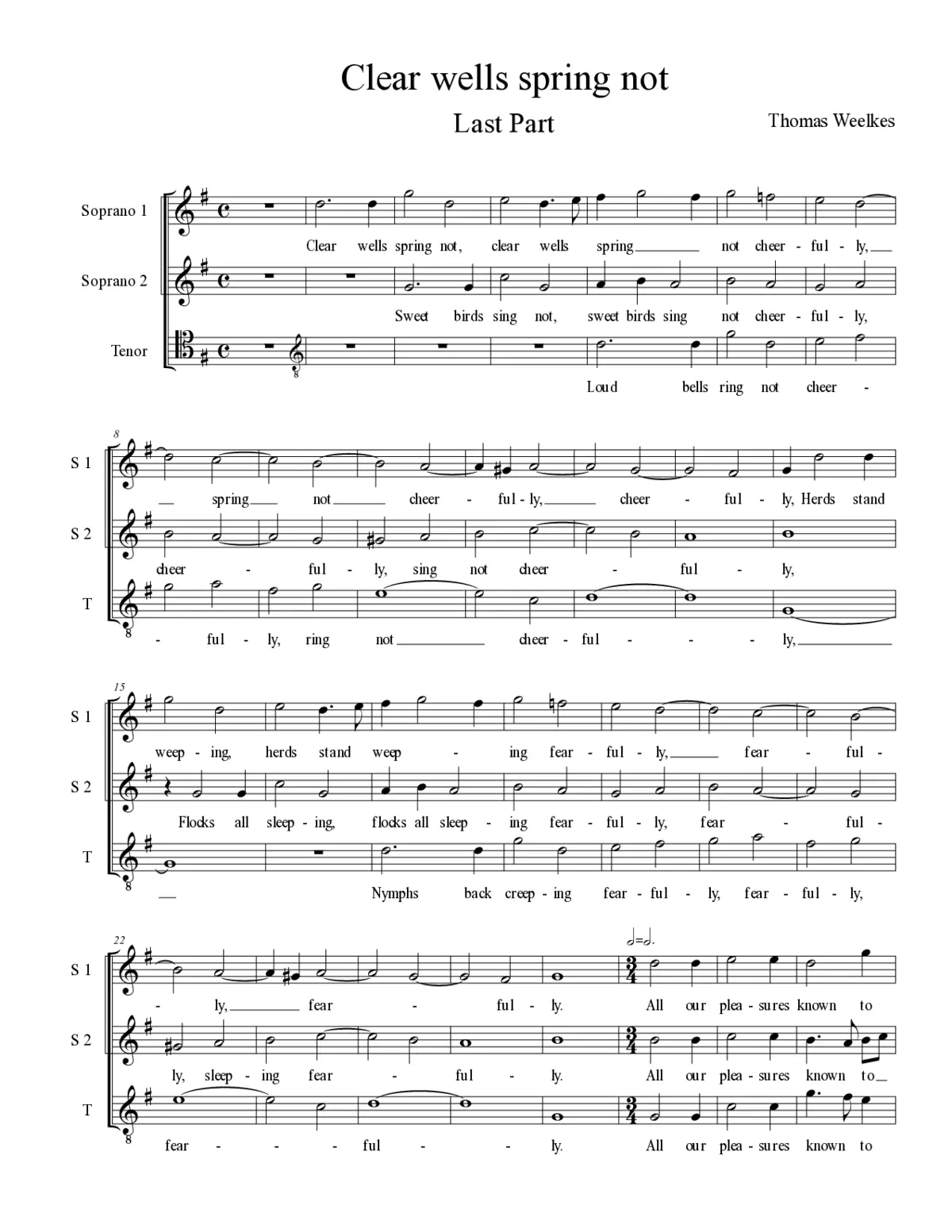 Clear wells spring not - Page 1