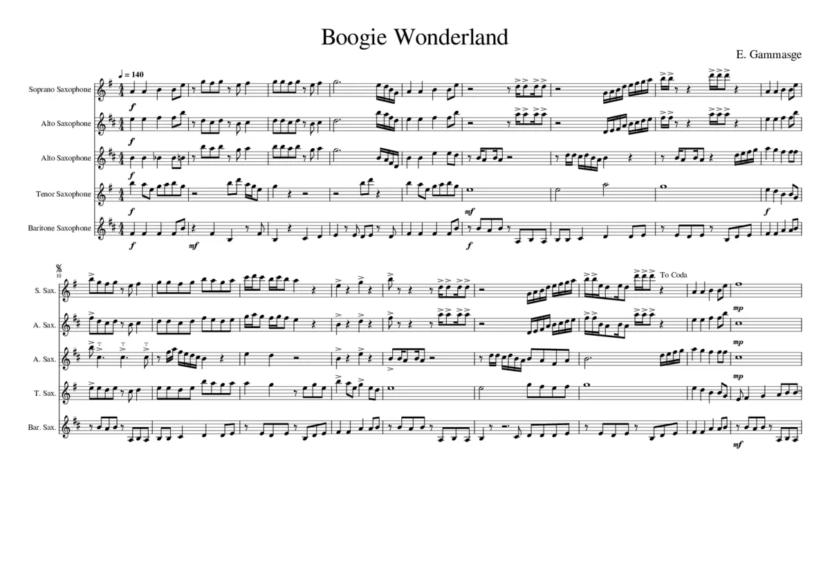 boogie wonderland - Page 1