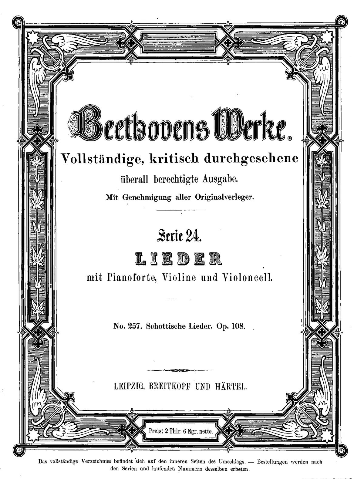 Twenty-Five Scottish Songs - Page 1