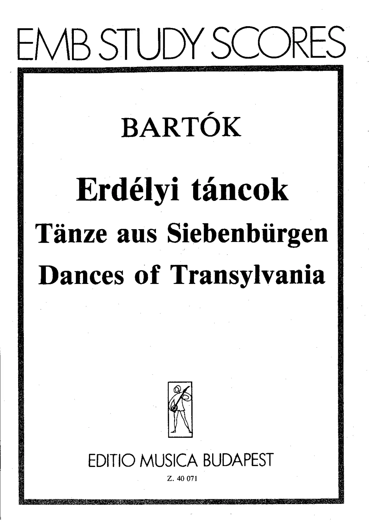 Transylvanian Dances - Page 1