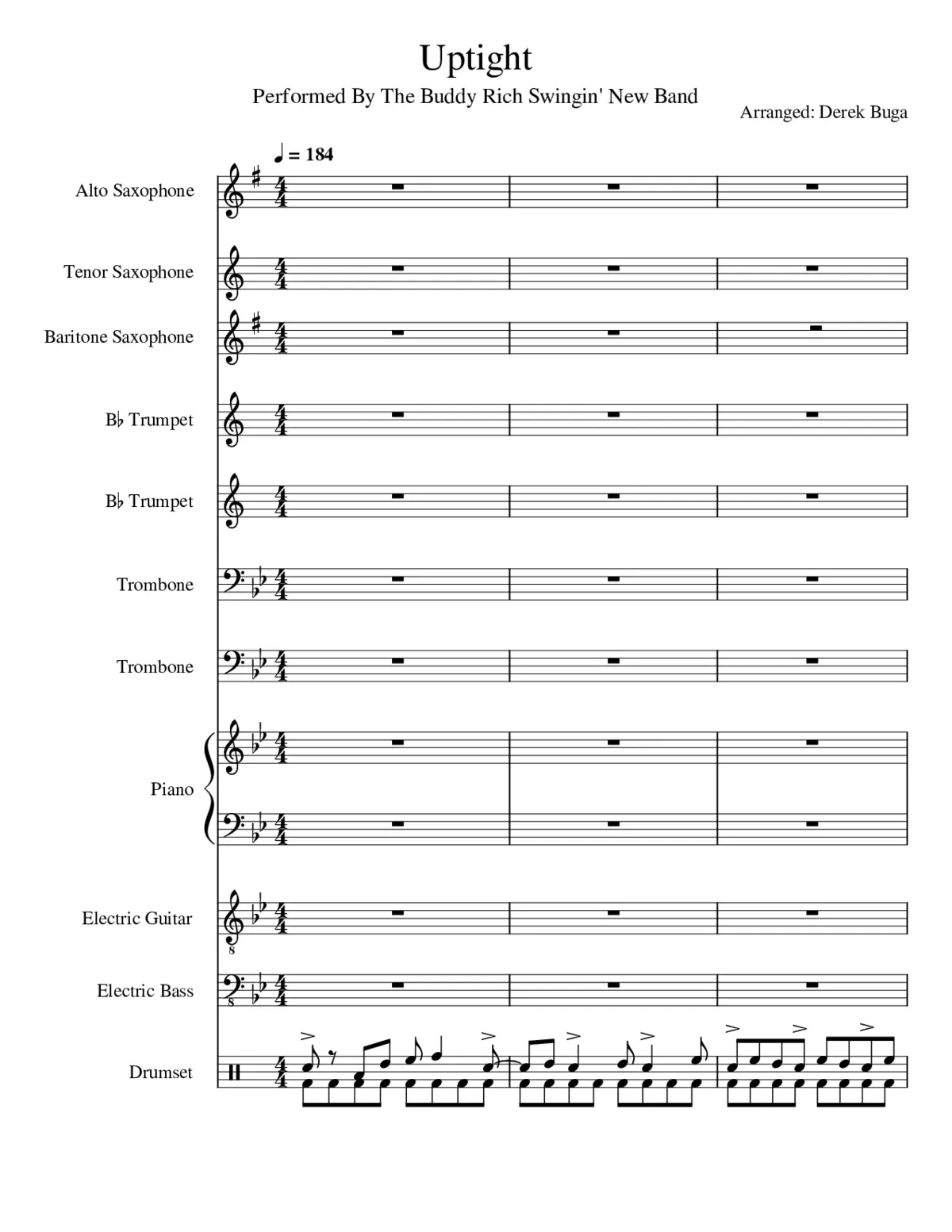 Uptight (Everything's Alright) - Page 1