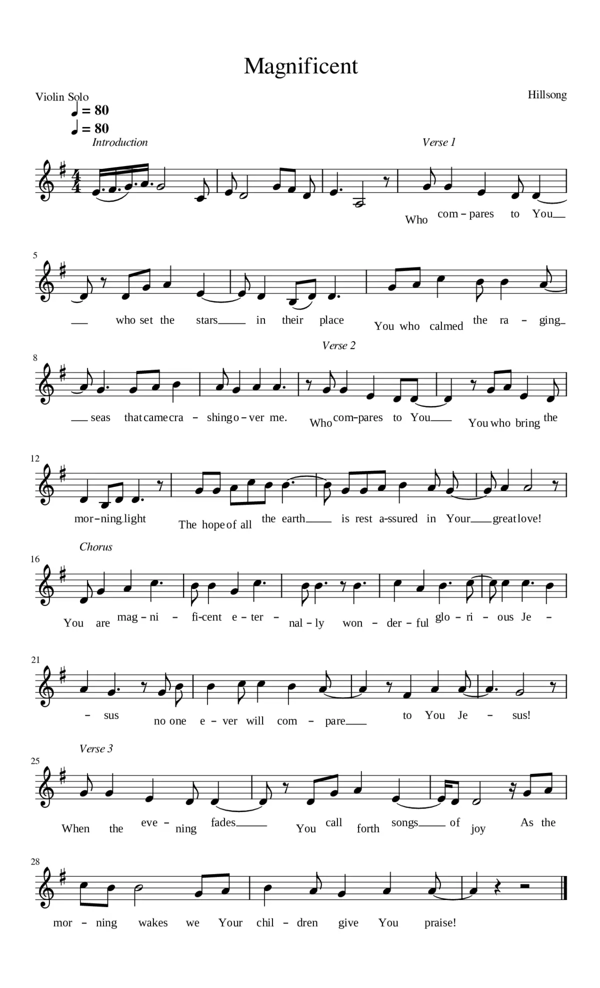 magnificent - Page 1