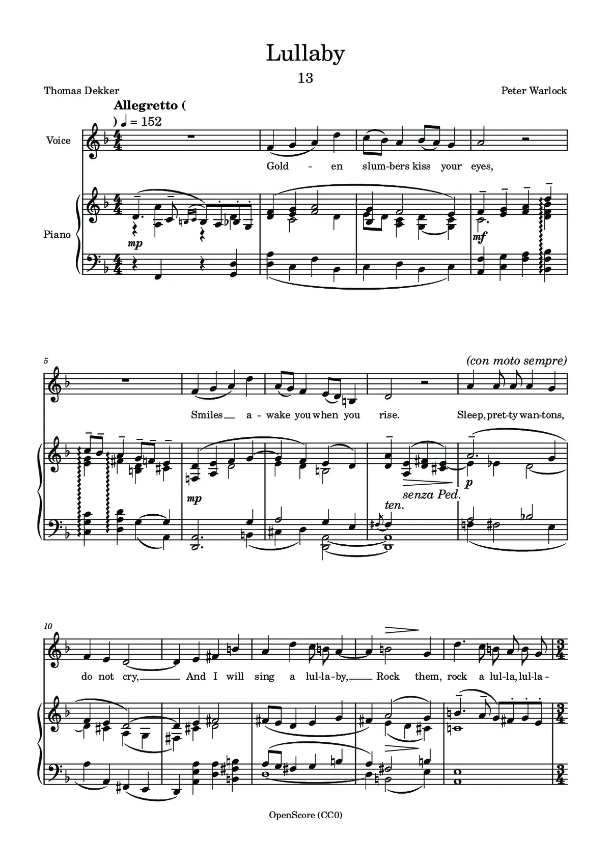 Lullaby - Page 1