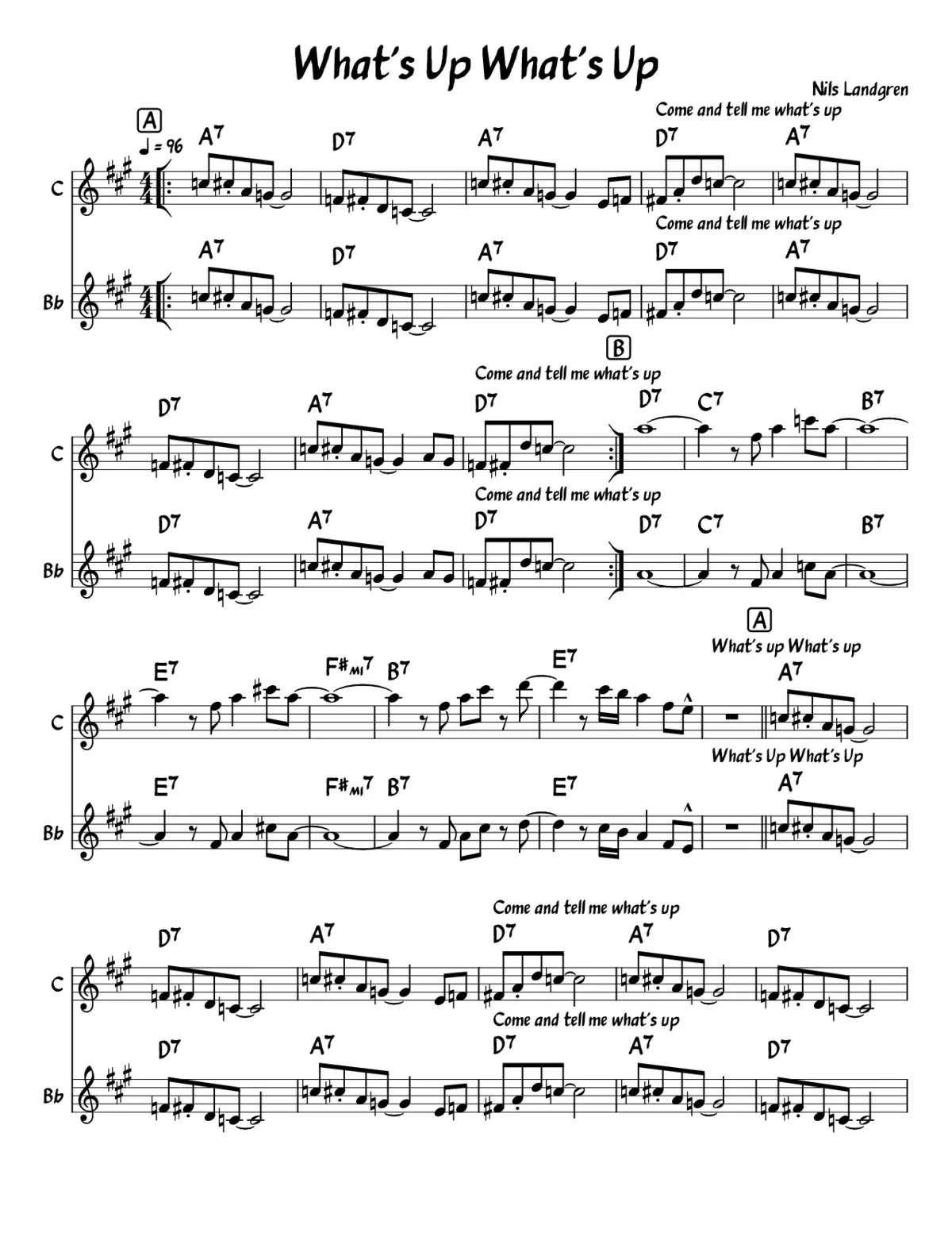 What's Up What's Up - Page 1