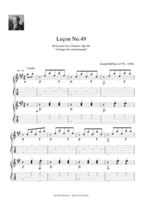 60 Lessons for 2 Guitars Op.168